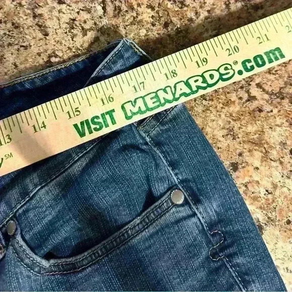 Torrid Premium Mid Rise Curvy Skinny Jeans Womens Size 16R Blue. Preowned EUC - Picture 7 of 14